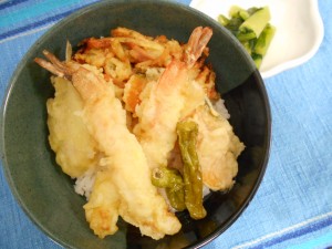 郷土料理　長野　信州味噌天丼